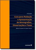 Guia para redacao e apresentacao de monografias, dissertacoes e teses - COOPMED - EDITORA MEDICA