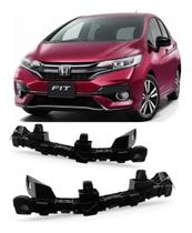 Guia Parachoque Dianteiro Honda Fit 2014 2015 2016 2017 Lado Esquerdo