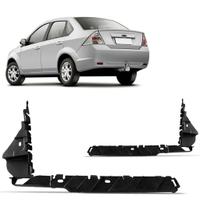 Guia Parachoque Fiesta Sedan 2010 2011 2012 A 2014 Traseiro