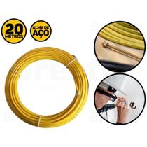 Guia Passa Fio Elétrico Com Alma De Aço 20 Metros Guia Passa Fio Elétrico Com Alma De Aço 20 Metros