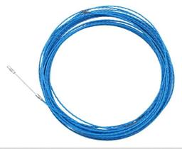 Guia Passa Fio Helicoidal 4mm 20MT Azul Guia Passa Fio Helicoidal 4mm 20MT Azul