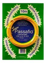 Guia Passa Fio Sonda Pvc Alma De Aço Puxa Fio 10