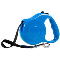 Guia Passeio Retrátil Resistente C/ Trava Segurança 5 Metros