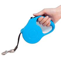 Guia Passeio Retrátil Resistente Trava Segurança 5 Metros