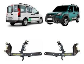 Guia porta de correr fiat doblo 2002 a 2023 c/2 inferior esquerdo + direito Guia porta de correr fiat doblo 2002 a 2023 c/2 inferior esquerdo + direito