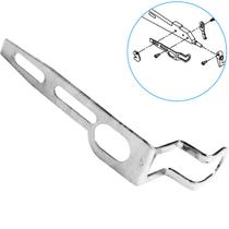 Guia Protetor Dedo Calcador Costura Overlock Siruba 737F Guia Protetor Dedo Calcador Costura Overlock Siruba 737F