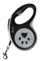 Guia Retrátil 5 Metros Pet Cachorro Botão De Controle Para Regulagem Passeio Linha Premium LR-0160