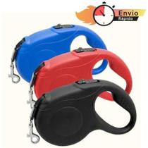 Guia Retrátil de 5m Para Pets até 15kg AZUL