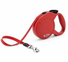Guia Retrátil Flexi Classic Basic Mini Vermelho