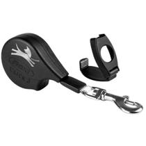 Guia Retrátil Flexi Click Go 70cm Compacta Cães Até 25kg