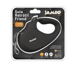 Guia Retrátil Friend Jambo Mini Cachorros Até 12 Kg 3m Fita