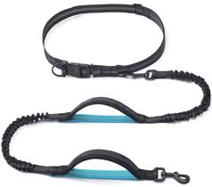 Guia Retrátil iYoShop para Cães com Duas Alças e Uso Livre com Cinto de Cintura 68 kg Guia Retrátil iYoShop para Cães com Duas Alças e Uso Livre com Cinto de Cintura 68 kg