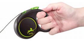 Guia Retrátil P/ Passeio Coleira Cachorro Até 12kg Cor Verde