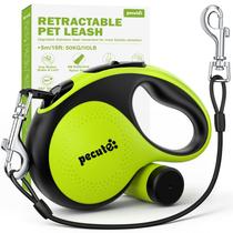 Guia Retrátil para Cães Pecute com Extensor Resistente a Mordidas 5,5 m