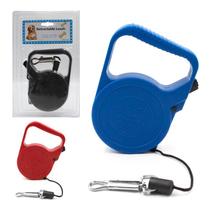 Guia Retrátil para Passeio com Cachorros Cães Gatos 3 Metros Cor Sortida