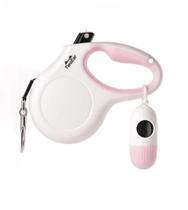 Guia Retratil para pets, leve, portátil e resistente de 3m e 5m