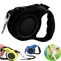 Guia Retrátil Pet Premium 5M Seguro Leve