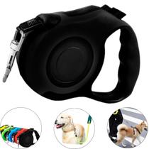 Guia Retrátil Pet Profissional, 5m, para Cachorro e Gato Até 20kg