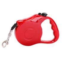 Guia Retrátil Puxador Resistente Seguro 20kg 5 Metros - Vermelha Guia Retrátil Puxador Resistente Seguro 20kg 5 Metros - Vermelha