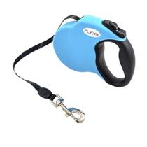 Guia Retrátil The Pets Flexx Média 20kg 5m cor Azul