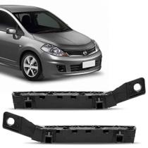 Guia Suporte Parachoque Dianteiro Nissan Tiida 2008 2009 2010 2011 2012 2013 Preto - Engekar