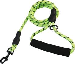 Guia Tração de Nylon Reforçado Simples para Cachorro 120 cm Coleira