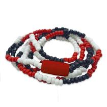 Guia Zé Pilintra Vermelha Branca e Preta Firma 50cm