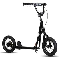 Guiador ajustável Kick Scooter JOYSTAR 12" Wheels preto Guiador ajustável Kick Scooter JOYSTAR 12" Wheels preto