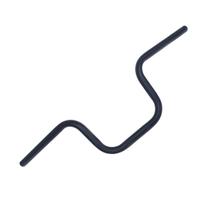 Guidão Alumínio Titan 125 Fan 125 Titan 150 Fan 150 Titan 160 Fan 160 Preto