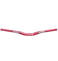 Guidão bicicleta colors aluminio t6 760 x 31.8mm vermelho