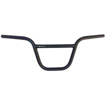 Guidão Bike Bmx 22.2x670x190mm Aço GTA Preto