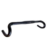 Guidão bike gravel aluminio 440mm drop 125mm 10 grau elleven