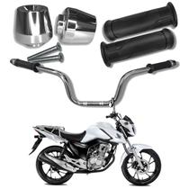 Guidão Cargo 160 2016-22 + Peso Pcx + Manopla Riscada