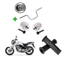 Guidão Cargo Moto 160 150 125 2016/2022 Com Peso Da Pcx Manopla CG/Titan/Fan/MIX/START Guidão Cargo Moto 160 150 125 2016/2022 Com Peso Da Pcx Manopla CG/Titan/Fan/MIX/START