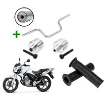 Guidão Cargo Moto 160 2016/2022 Com Peso Da Pcx Manopla Riscadinha Sem Adaptação