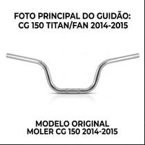 Guidão CG 150 Titan Fan 2014 a 2015 Pro Tork Light Modelo Original Cromado