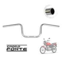 Guidão CG Titan Fan 125 150 2000 a 2014 Cromado Cromoforte