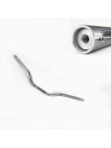Guidão Cromado com Rosca Interna e Peso Interno para Suzuki Yes 125 150 2004 a 2016 Aço Tubular