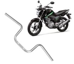 Guidão Cromado Honda Cg Titan Fan Start 125 150 160 Ks Es Esd Ex De 2014 Ate 2021 - Dvsc