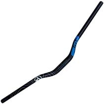 Guidao Curvo Absolute Brutus 50 31.8 Mtb 780mm Aluminio Preto E Azul