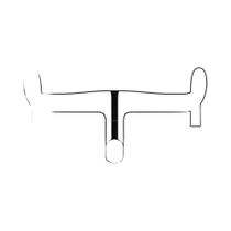 Guidão De Bicicleta De Estrada De Carbono T800 RYET Ergo Ace Roteamento Interno De Cabos Di2 Com