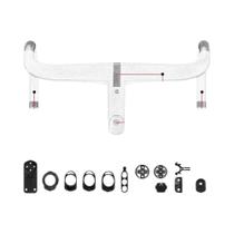 Guidão De Bicicleta De Estrada De Carbono Ultraleve Integração De Cabo Interno Completo JAWBONE
