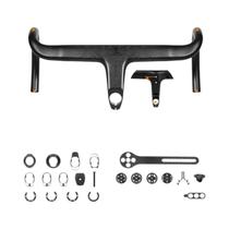 Guidão De Bicicleta De Estrada Em Carbono T800 Integrado Di2 TOSEEK Acessórios Para Guidão Drop Bar