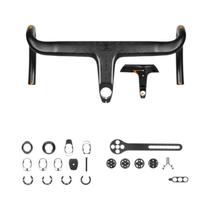 Guidão De Bicicleta De Estrada T800 Em Carbono Com Barra De Queda Integrada Di2 Acessórios TOSEEK