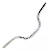 Guidão De Bike Bicicleta Cbx 22,2x630mm Aço Cromado Dnz