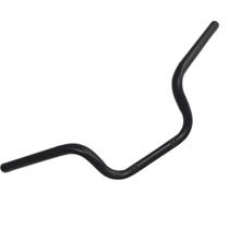 Guidão Esporte Moto Yamaha Fazer 150 22/23 + Rosca Para Peso Preto