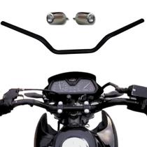 Guidão Falcon 2000/2007 Com Pesinho Pcx Guidon Peça Design Rosca Moto Serve Na Bros Todos Os Anos