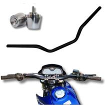 Guidão Falcon 2000/2007 Com Pesinho Pcx Guidon Peça Design Rosca Motocicletas Serve Na Bros Todos Os Anos