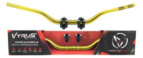 Guidão Fat Bar Alto Com Adaptador Vyrus