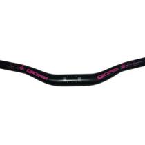 Guidão Gios Alumínio 31.8mm 700mm Bicicleta Preto / Rosa
